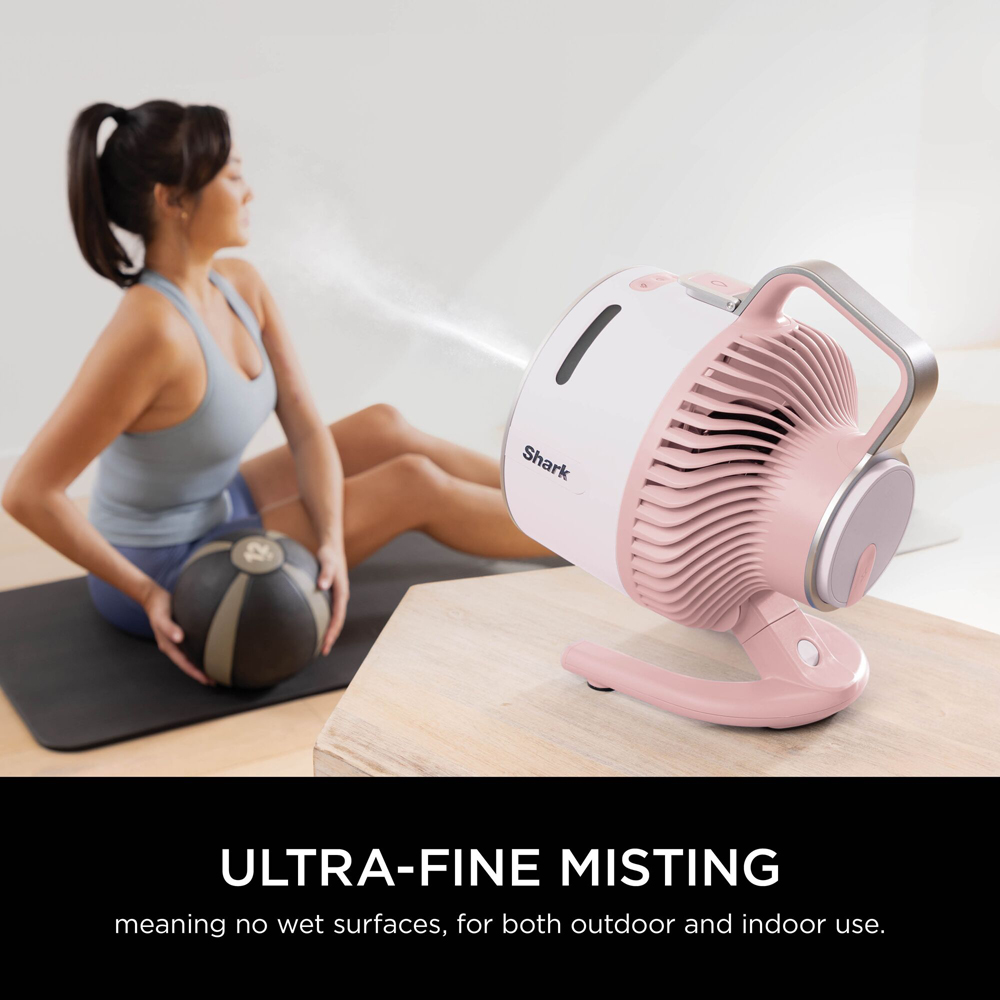 Shark FlexBreeze HydroGo Pink Cordless Fan Image 6