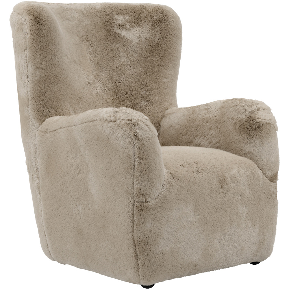 LPD Home Bear Coyote Accent Chair Image 2
