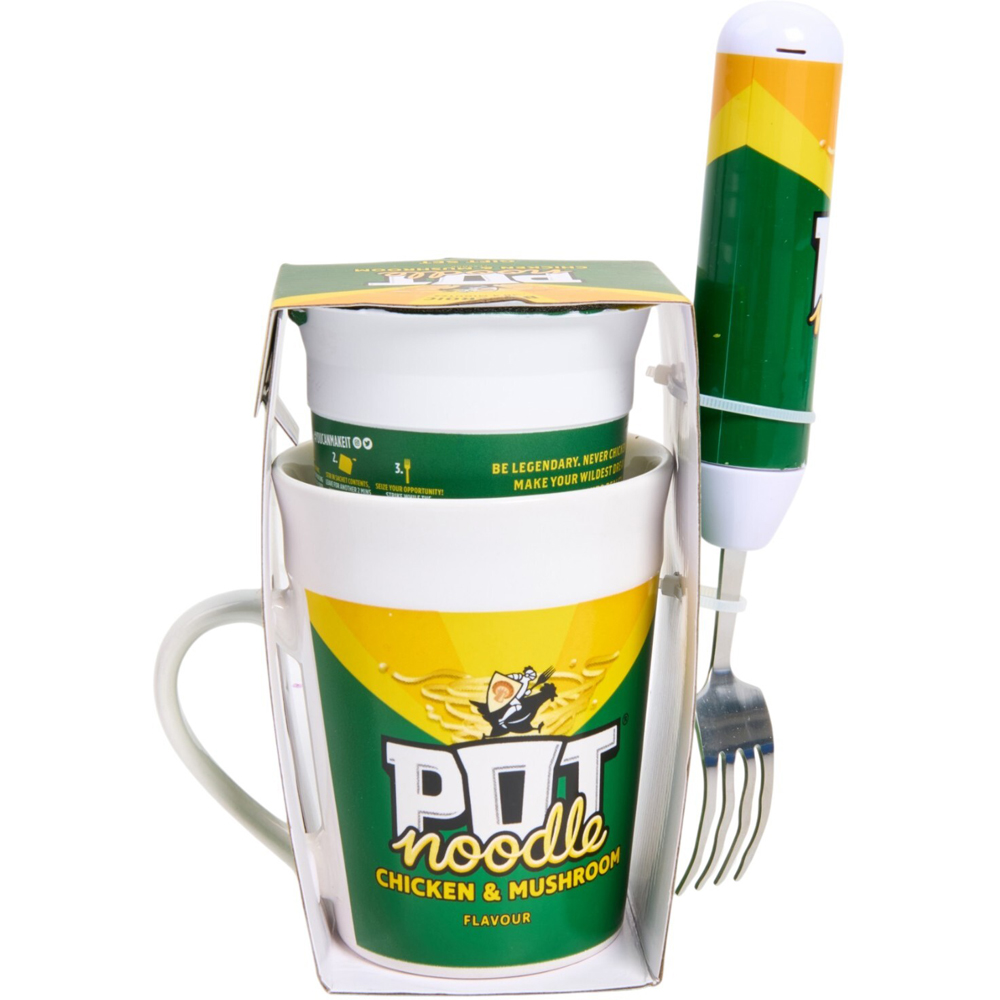 Pot Noodle Mug and Spinning Fork Image 2
