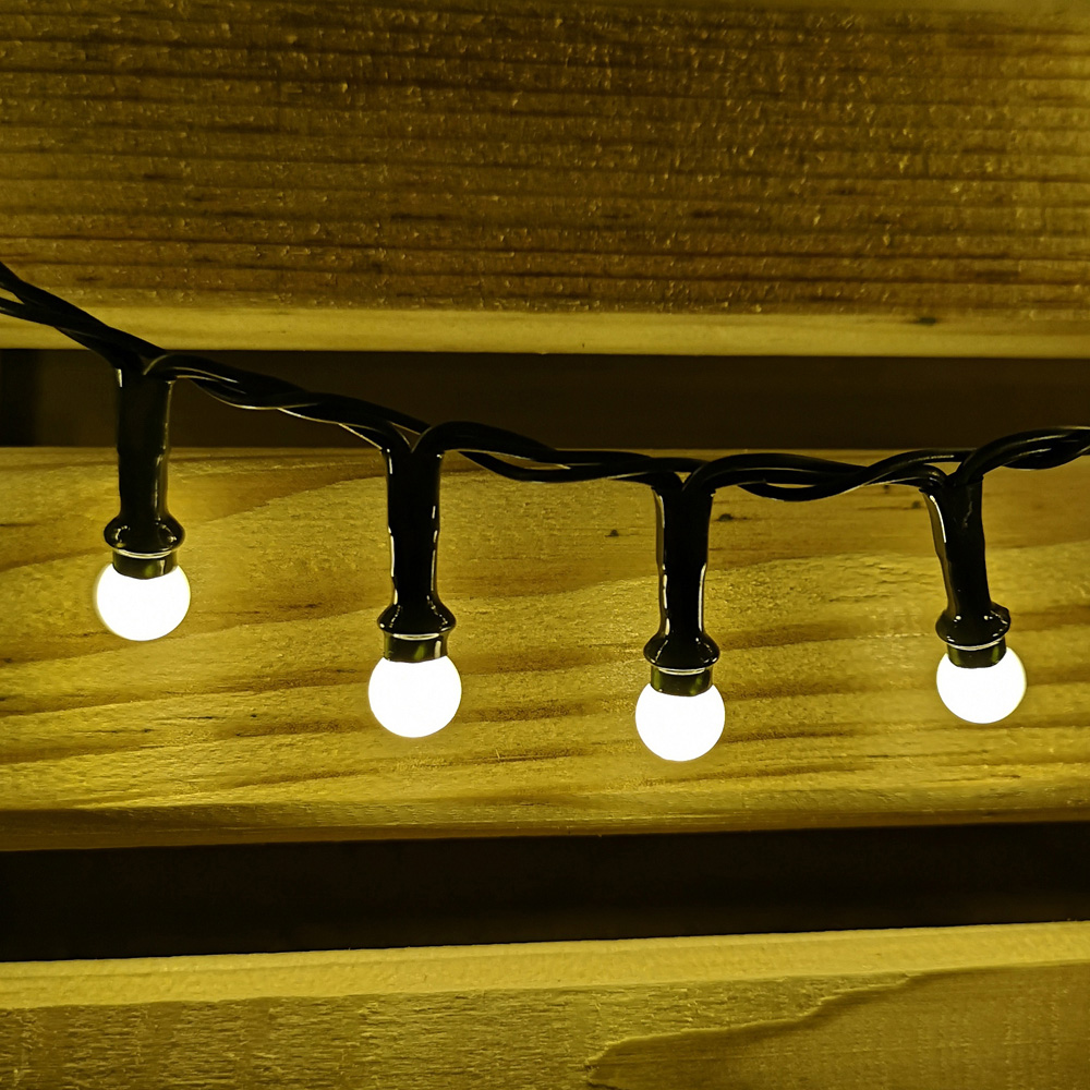 Samuel Alexander 150 Warm White LED Frosted Berry Multi-Function String Light 4m Image 7