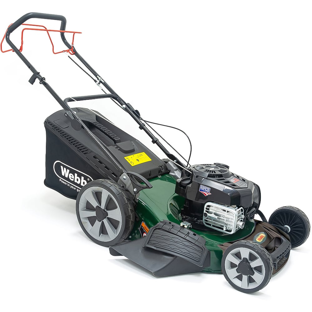 Webb WER21HW4 Supreme 53cm Self Propelled Rotary Lawnmower Image 1