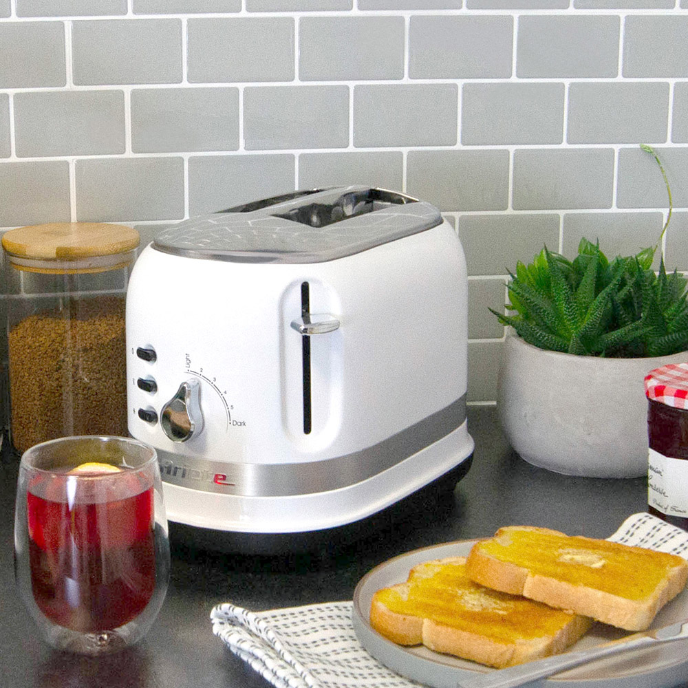 Ariete AR1493 Moderna White 2 Slice Toaster Image 2