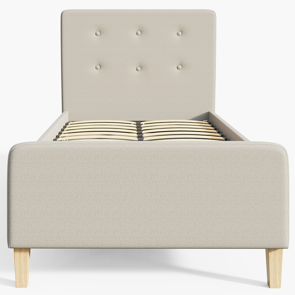 GFW Ashbourne Single Natural Ottoman Bed Image 4