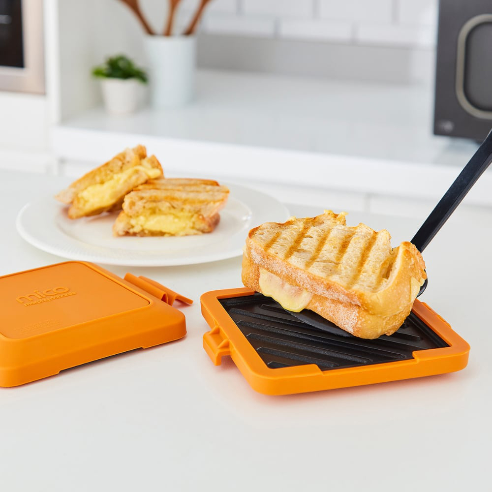 Morphy Richards Mico 511644 Orange Microwave Toastie Maker Image 5