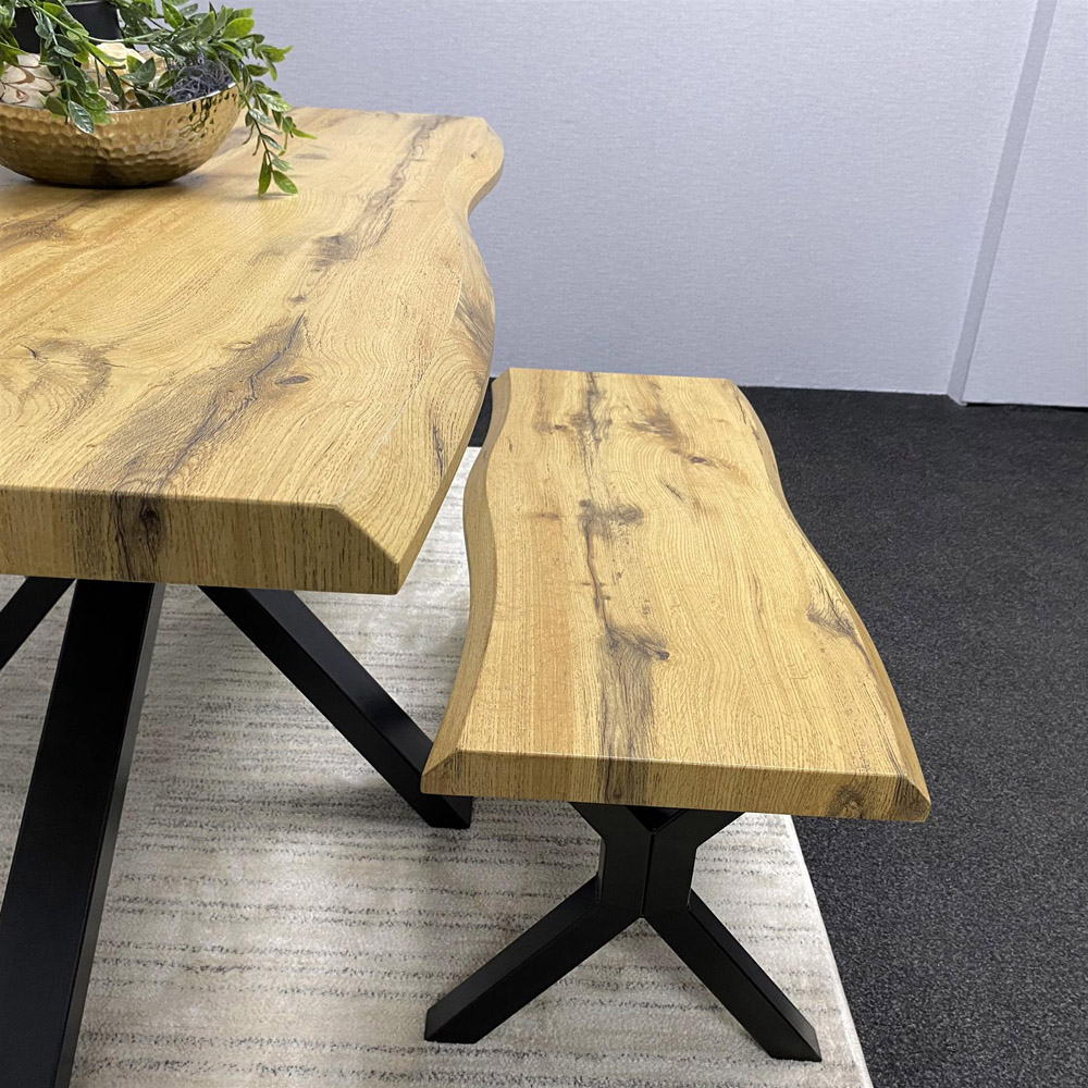 Kosy Koala 4 Seater Wooden Dining Set Grey Image 6