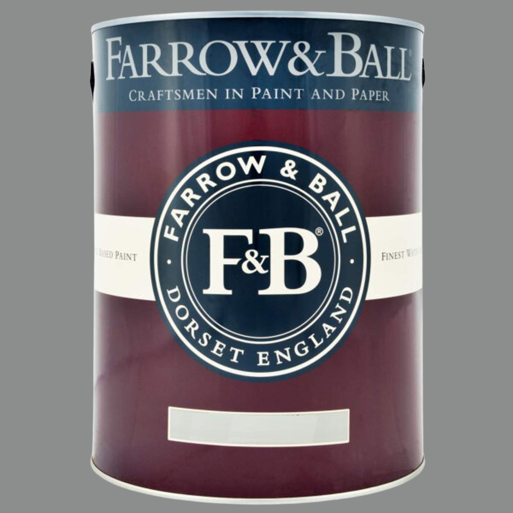 Farrow & Ball Interior Wood and Metal 272 Plummett Flat Eggshell Paint 5L Image 2