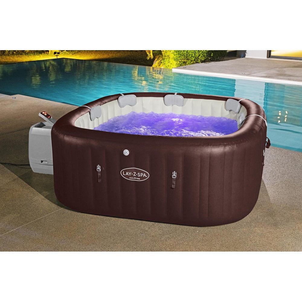 Lay-Z-Spa Maldives HydroJet Pro 7 Person Inflatable Hot Tub 80 x 201cm Image 5