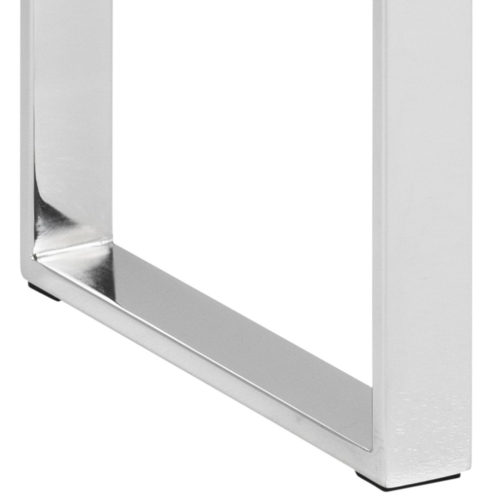 Florence Katrine Glass Top Console Table Image 5
