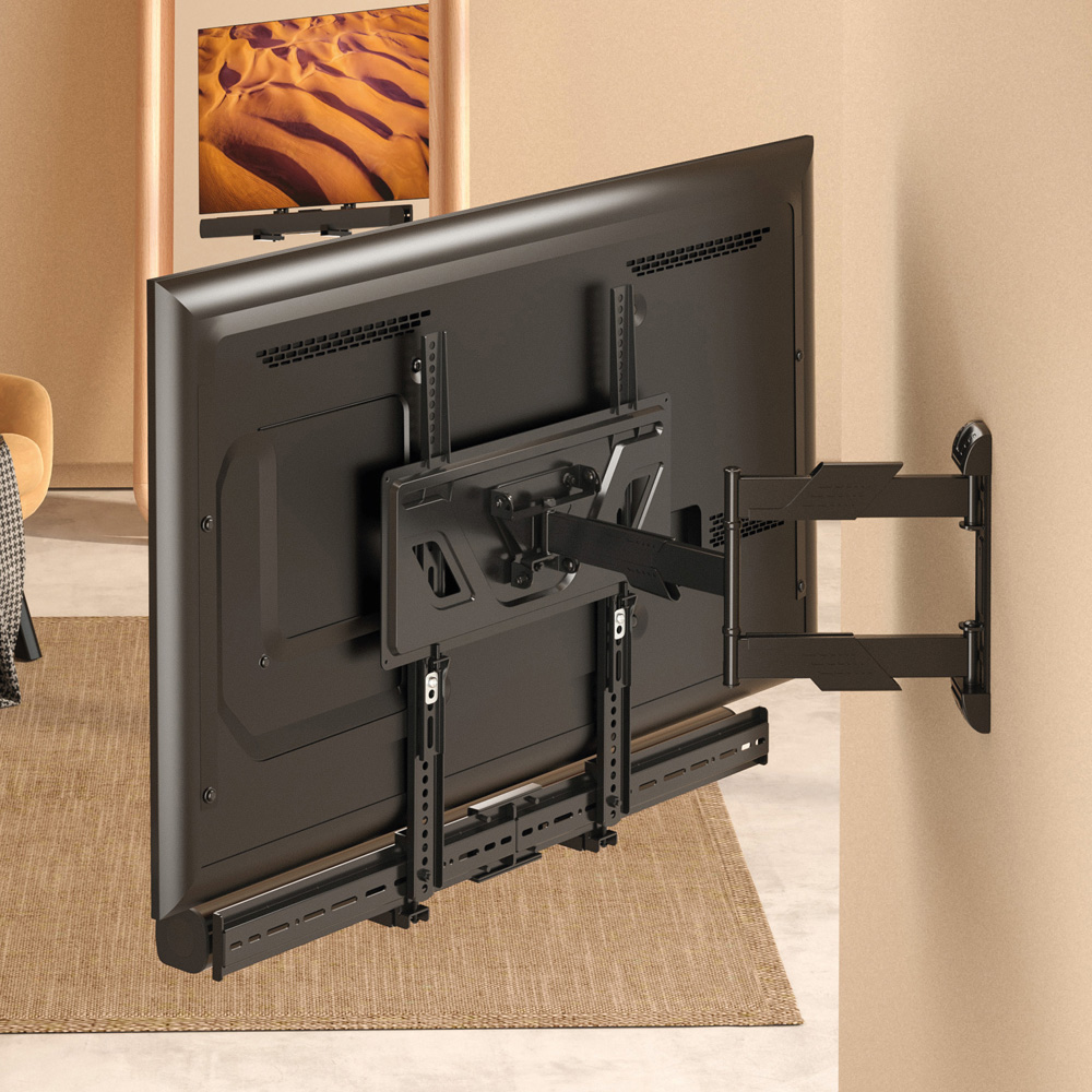 TTAP Black Soundbar Speaker TV Bracket Image 2