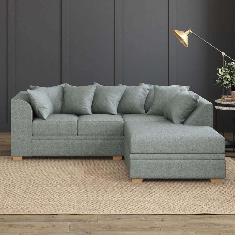 Modo 3 Seater Granite Venice Right Hand Scatter Back L-Shape Corner Sofa Image 6