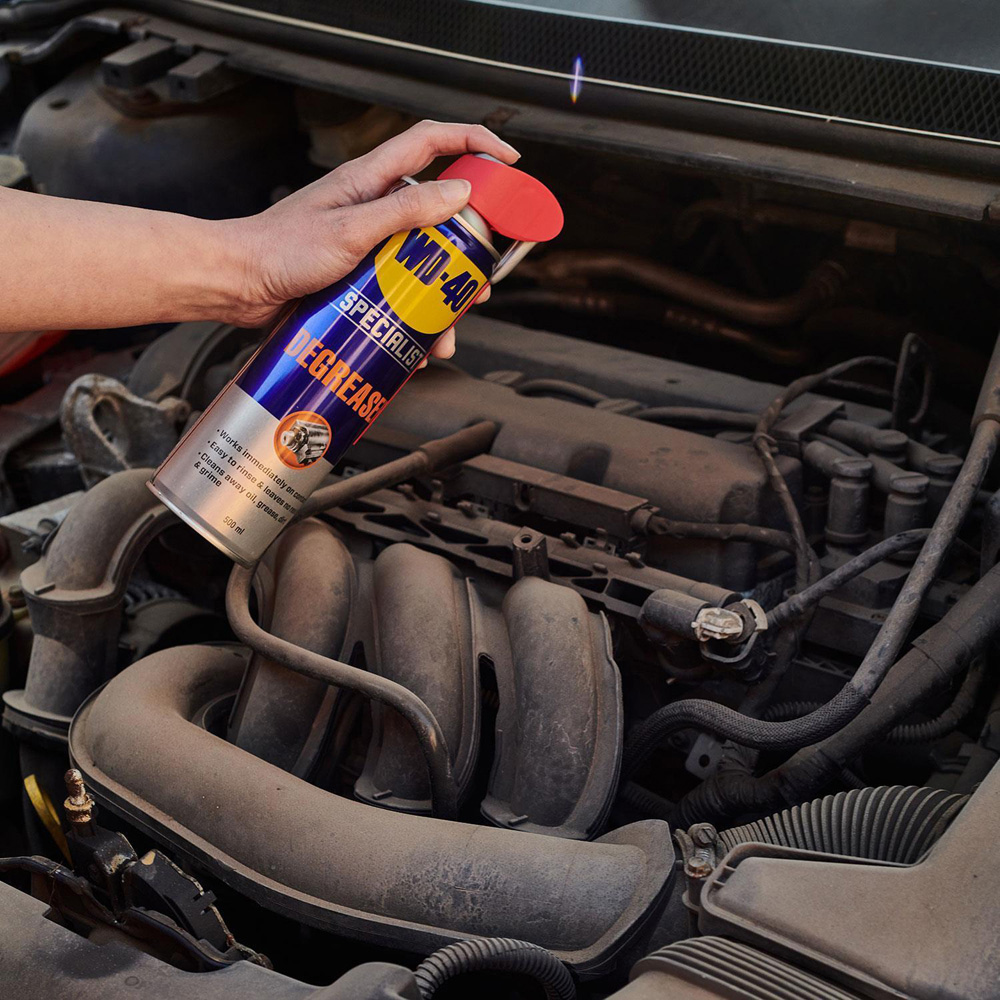 WD-40 Multi-Use Lubricant 450ml with Specialist Degreaser 500ml Image 6
