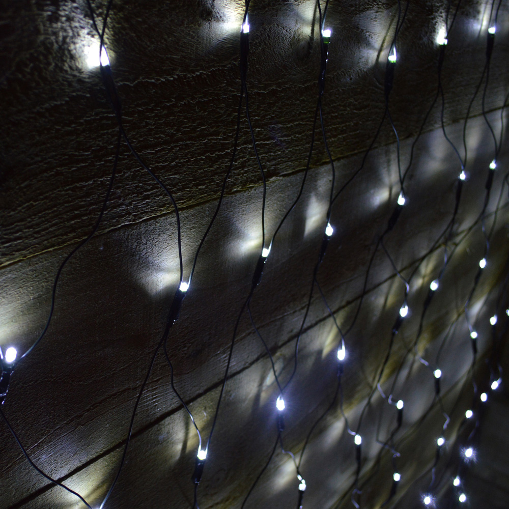 Premier 360 Cool White LED Multi-Action Green Cable Net Window Light 1.2 x 3.5m Image 2