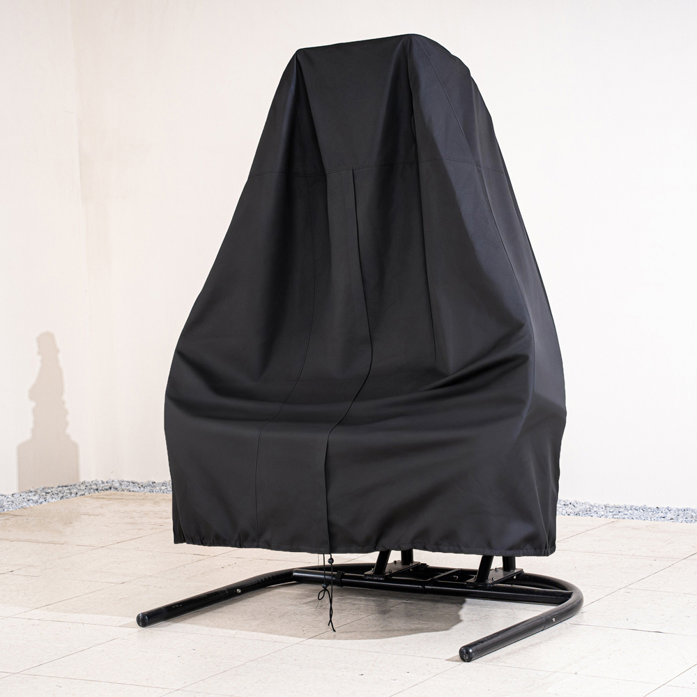 Direct Wicker Black Heavy Duty Double Hanging Pod Chair Cover 230 x 200cm Image 6