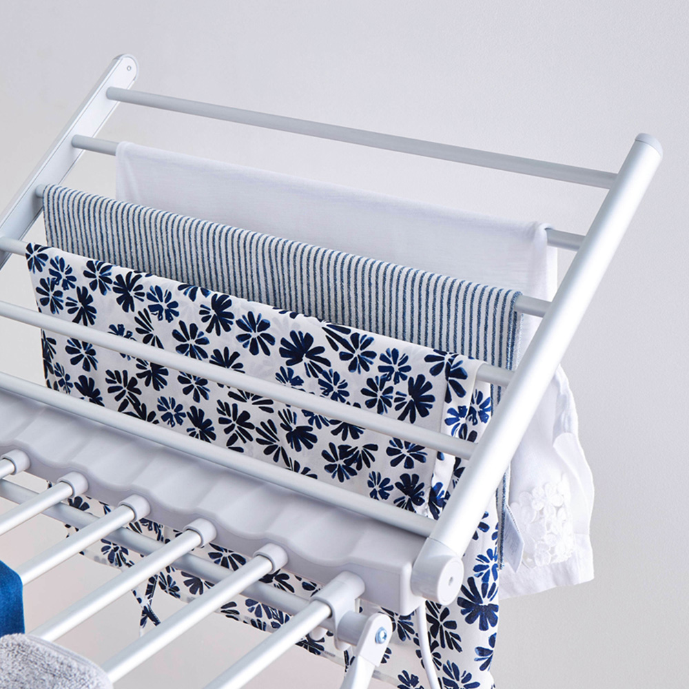 Tower 2 Winged Foldable Heated Electric Clothes Airer 147cm Image 3