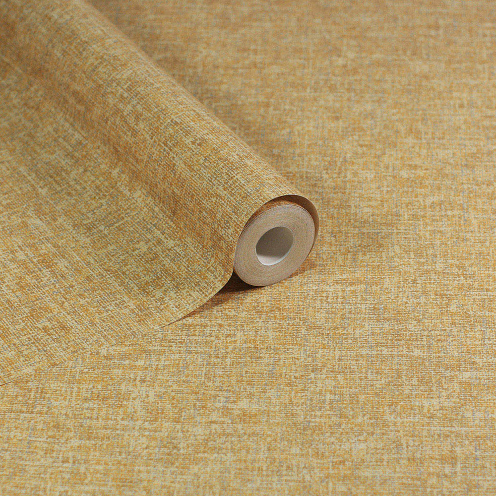 Esselle Home Artisan Weave Ochre Wallpaper Image 2