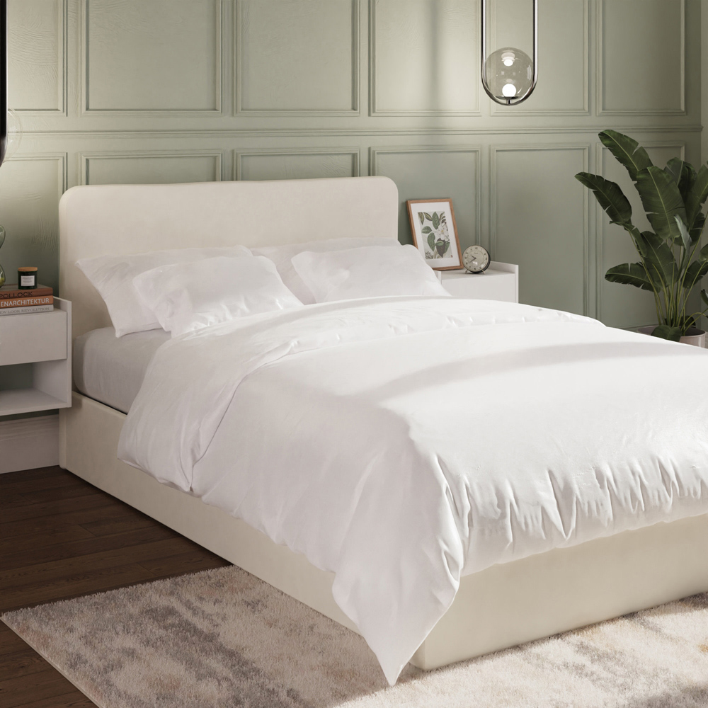 GFW Chiswick King Size Natural Ottoman Bed Image 6
