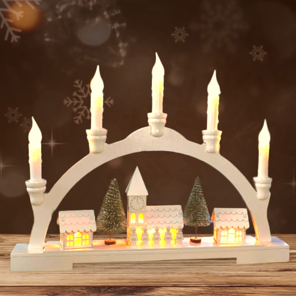 Marco Paul Wooden Candle Bridge Image 1