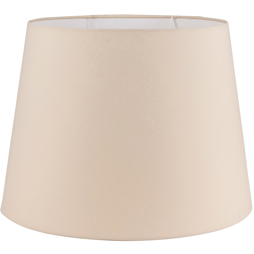 ValueLights Aspen Beige Tapered Lamp Shade XL Image 1