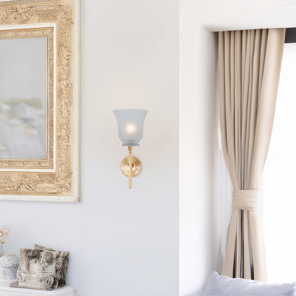 Happy Homewares White Alabaster Glass with Curving Body 2 Pack Image 2