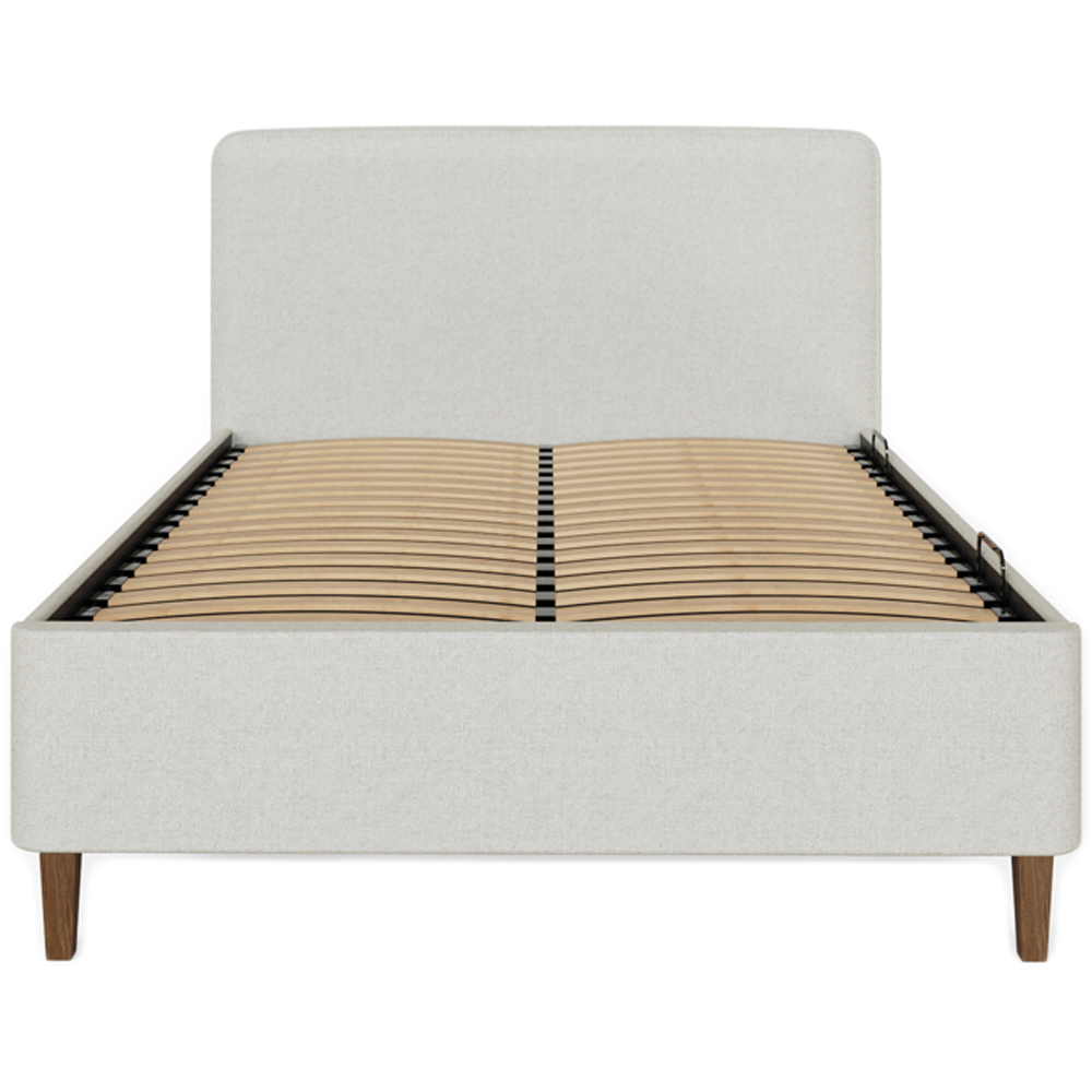 GFW Addison King Size Grey Ottoman Bed Frame Image 5