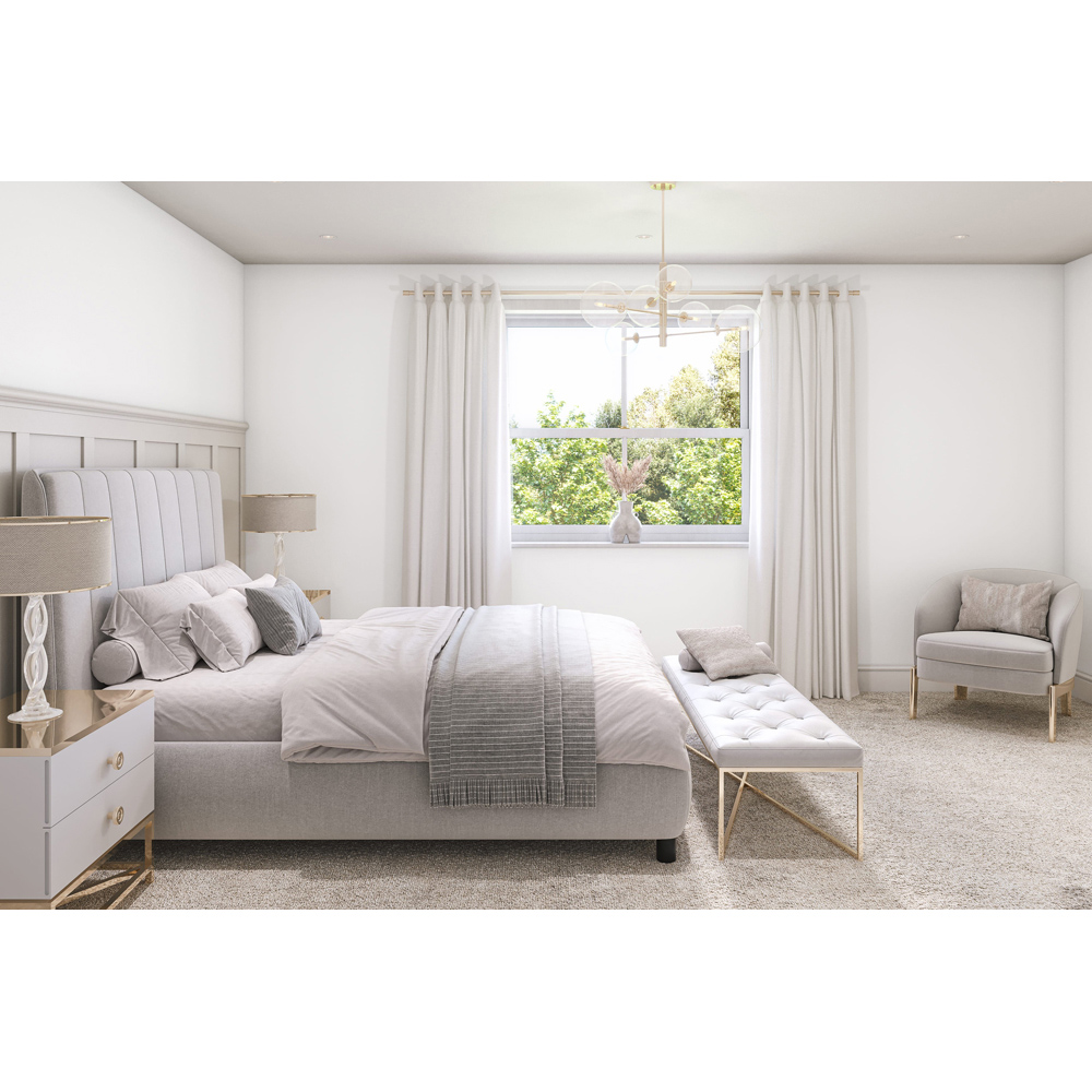 Hemway Bright White Interior Matt Acrylic Emulsion Paint 2.5L Image 7