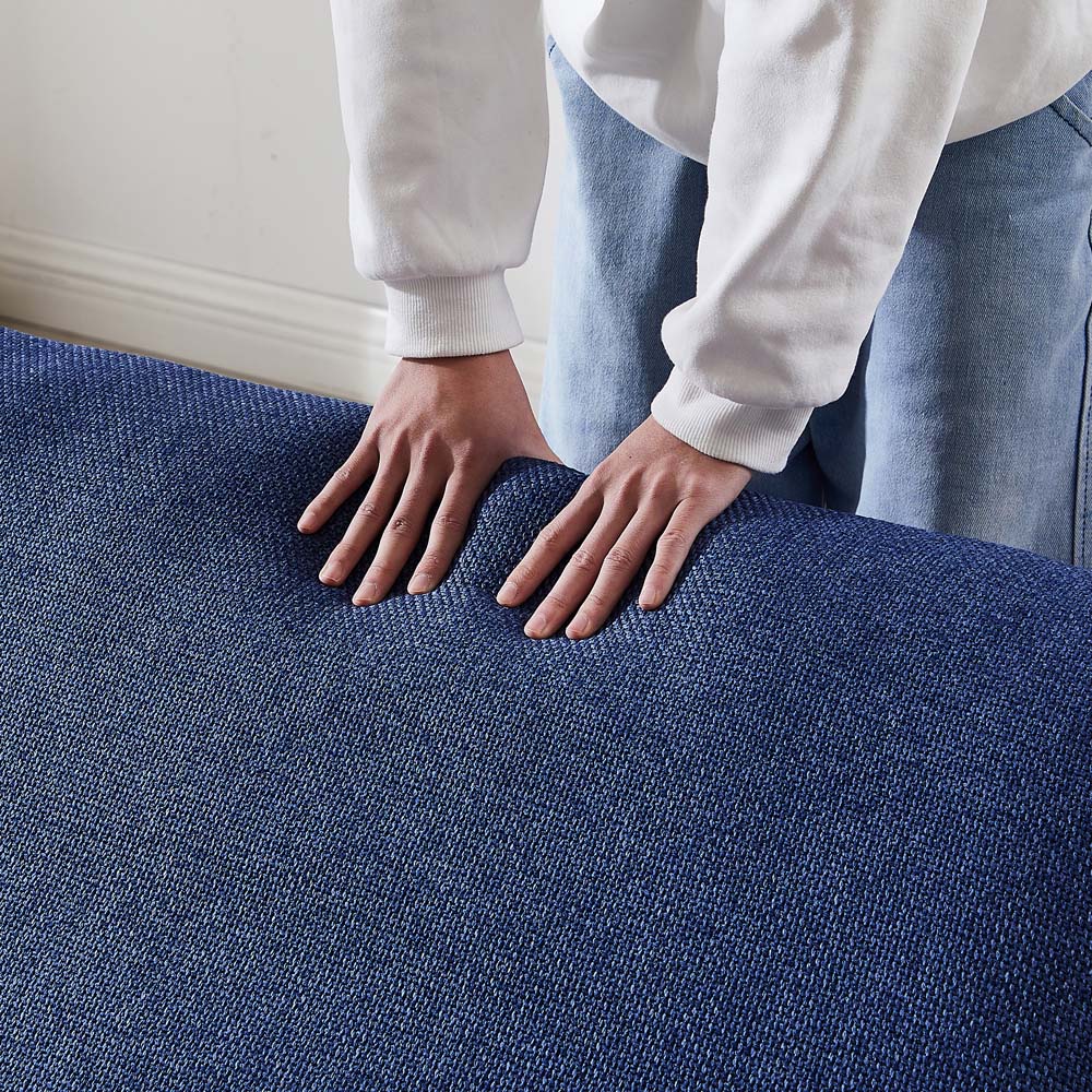 Wave Spas 4 Seater Navy Inflatable Flocked Sofa and Chair Set Image 4