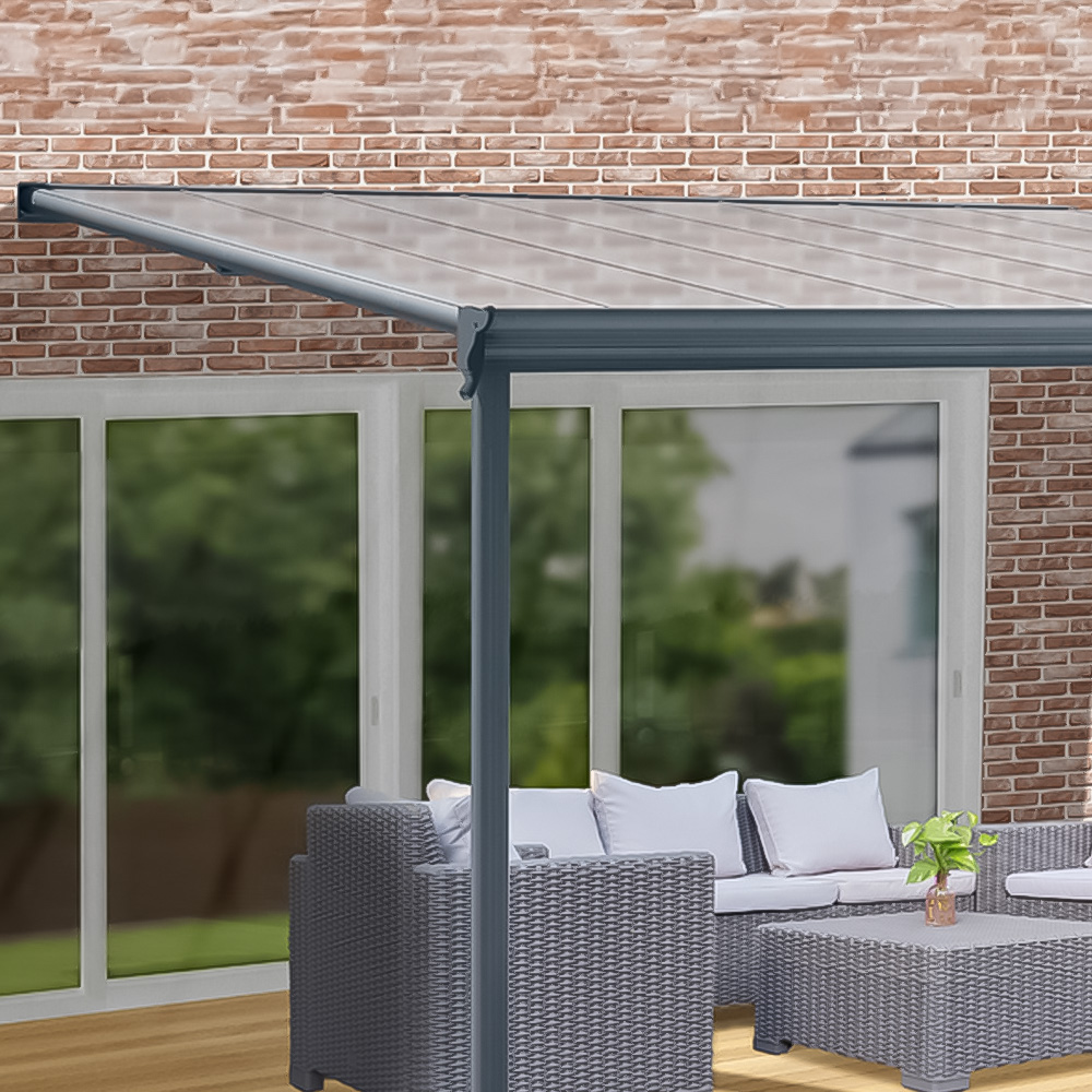 StoreMore Kingston Wide Lean To Carport Patio Cover 10 x 16ft Image 2