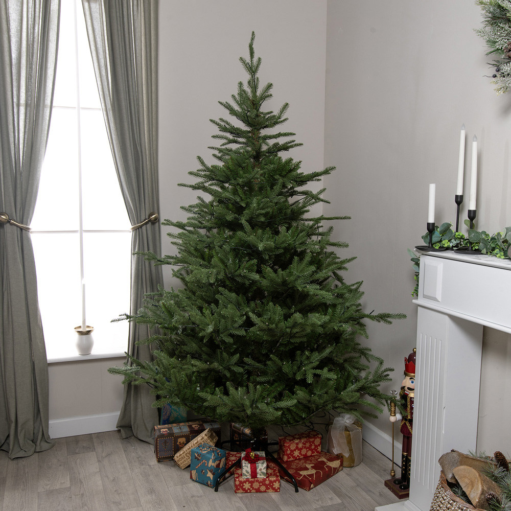 The Christmas Centre Highclere Pre-Lit Green Artificial Xmas Tree 5ft Image 4