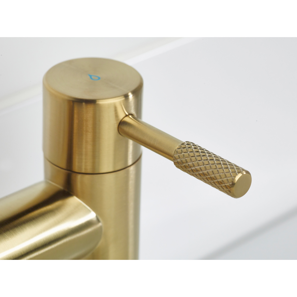 Bristan Molida Brushed Brass Bath Filler Tap Image 4