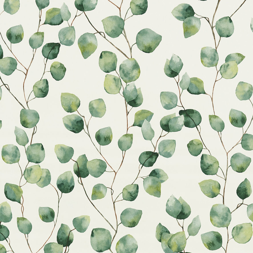 A.S Creation Leaf Trail Cream and Green Non-Woven Wallpaper Image 1