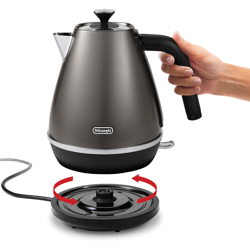 De'Longhi DL4311 Titanium Distinta X 1.7L Kettle Image 4