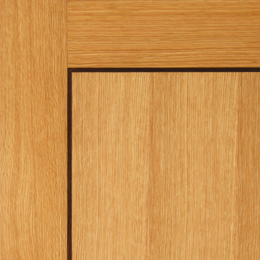 JB Kind Clementine Contemporary Oak Veneered Internal Door 1981 x 686mm Image 3