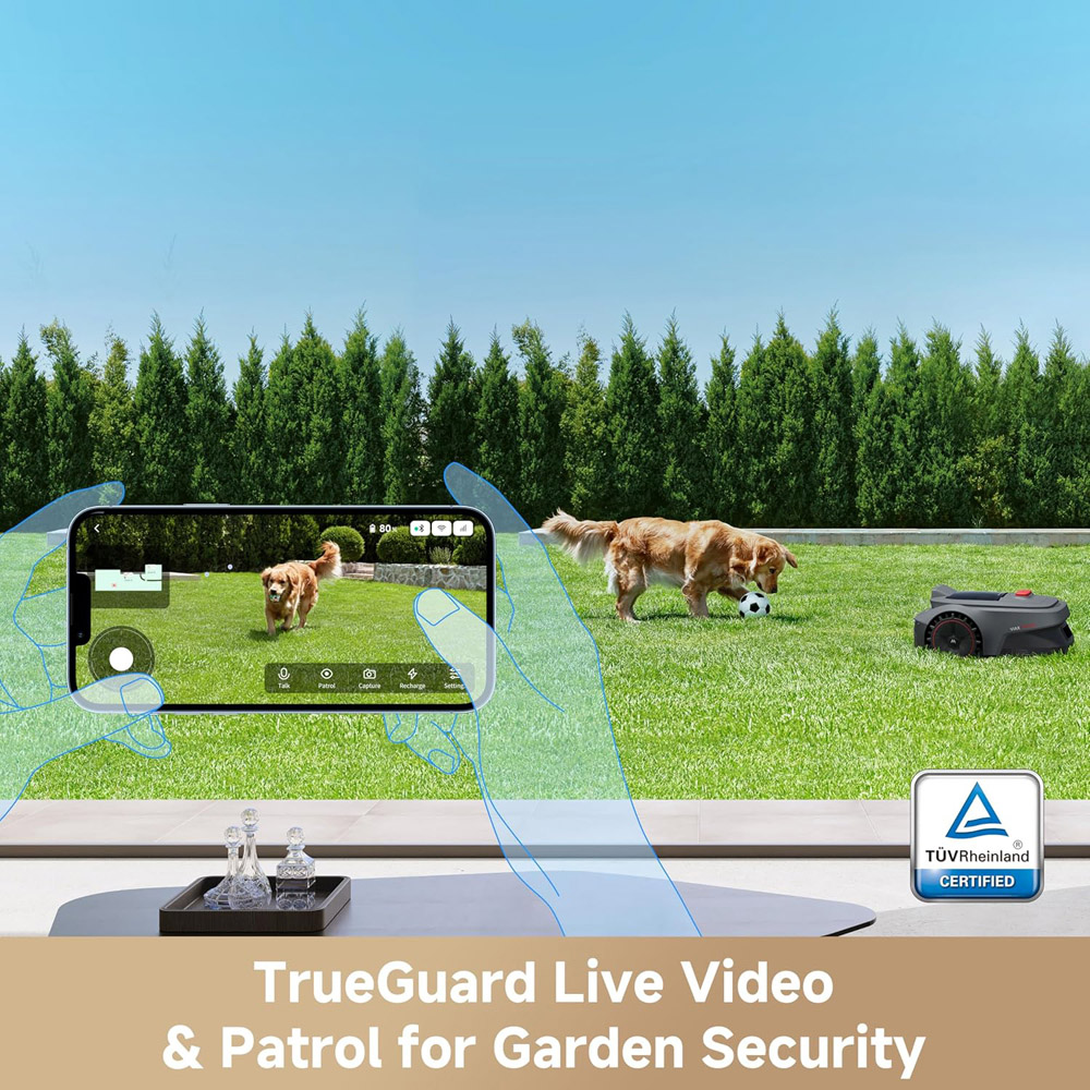 Mova ViAX 300 Wire Free Auto-Mapping with Virtual Boundaries Robotic Lawnmower Image 4