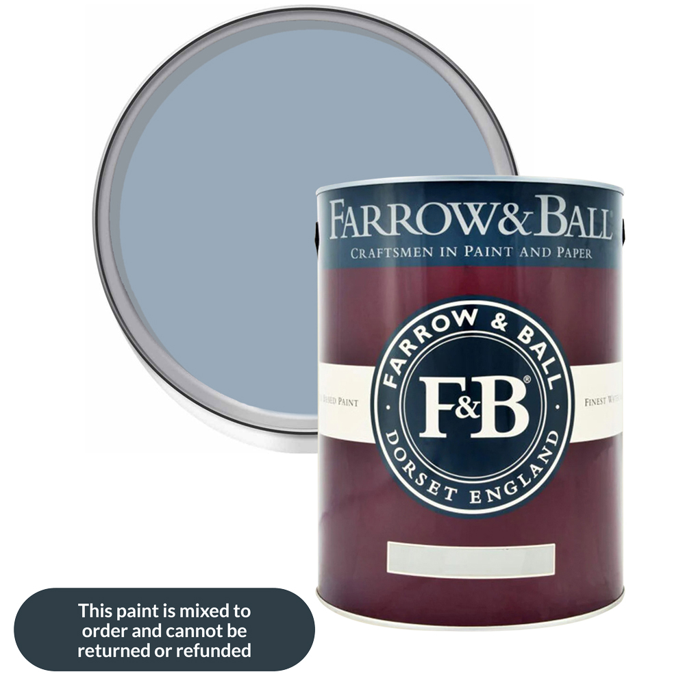 Farrow & Ball Modern Eggshell Kittiwake Satin Paint 5L Image 1