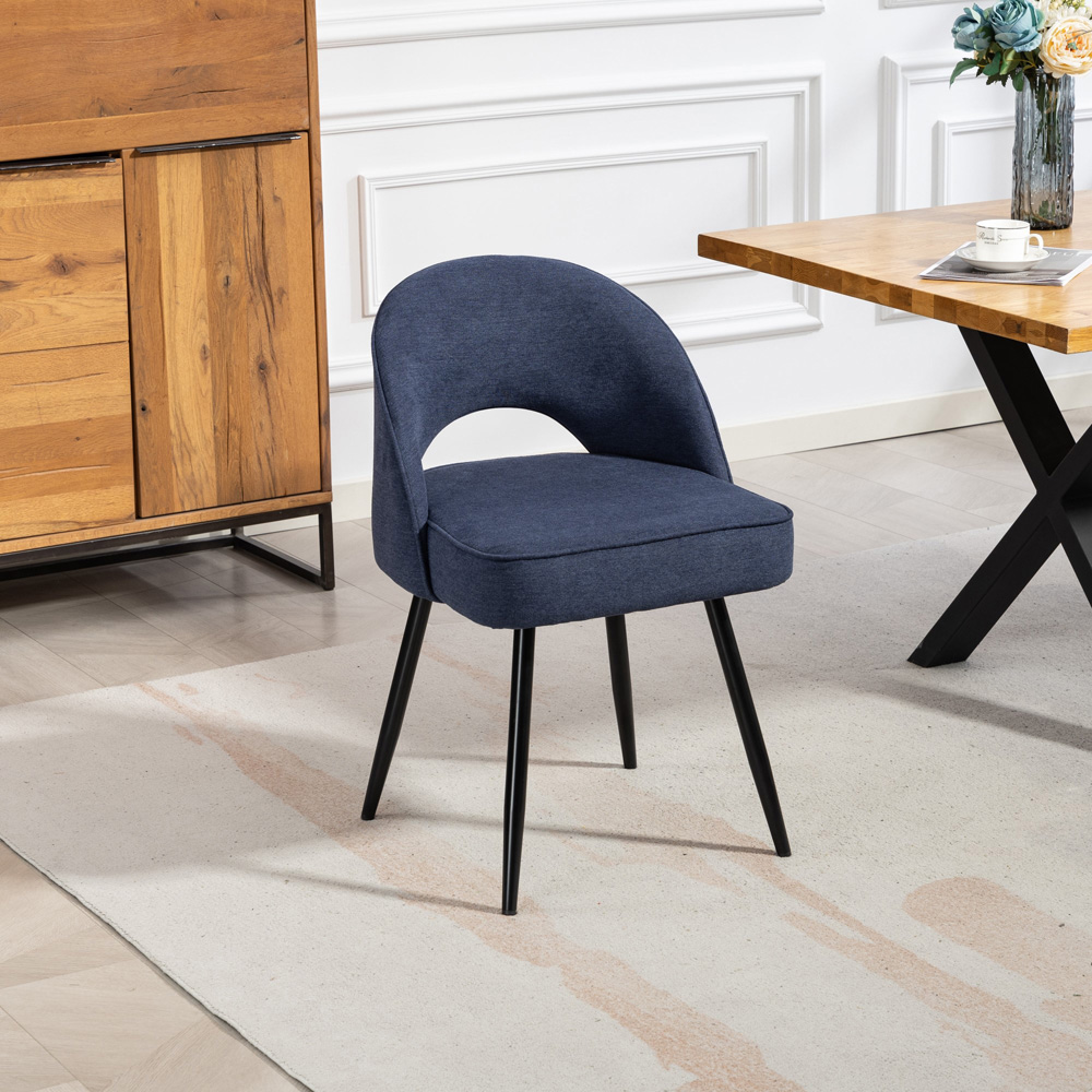 Artemis Home Ashley Set of 2 Denim Dining Chairs Image 7