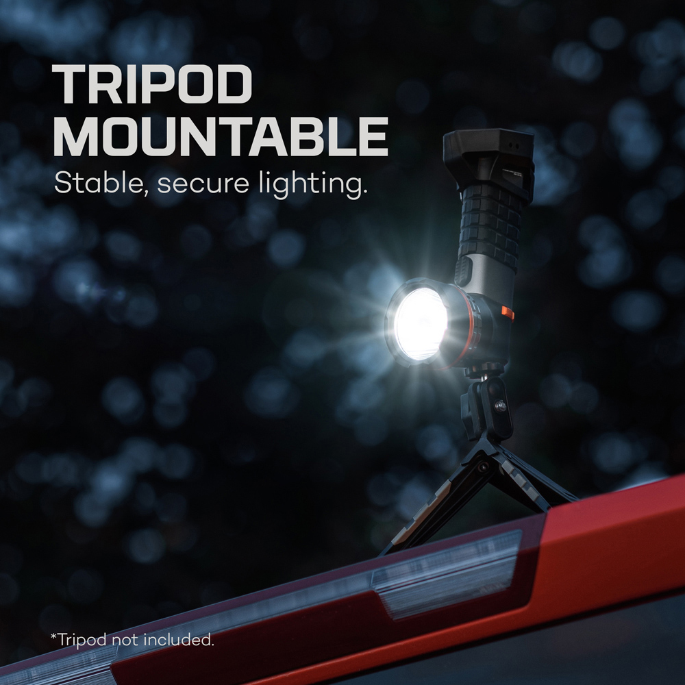 Nebo Luxtreme SL75 Rechargeable Flashlight with 3/4 Mile Distance and Magnetic Base Image 3