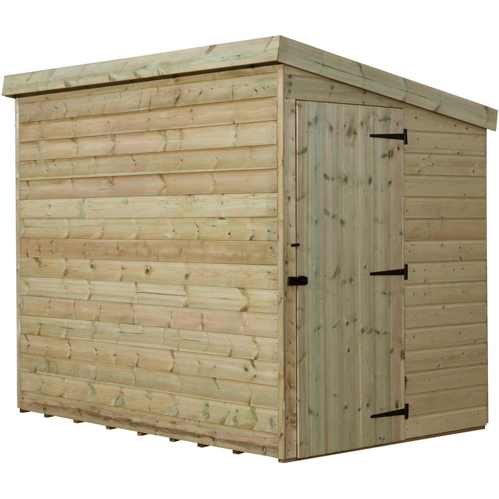 Empire Sheds 2000 6 x 4ft Tongue and Groove Wooden Pent Garden Shed Image 1