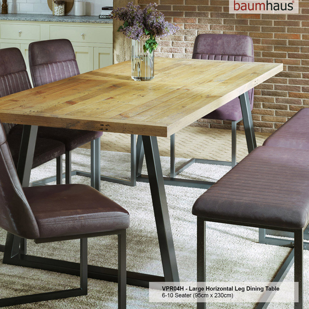 Baumhaus Urban Elegance 10 Seater Reclaimed Table Image 2