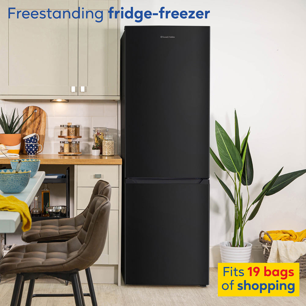 Russell Hobbs RH186FFFF60B/01 Black 60/40 Split Frost Free 293L Fridge Freezer Image 5