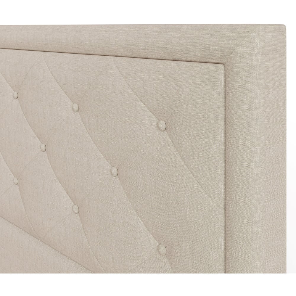 GFW Hollywood Double Natural Ottoman Bed Image 5