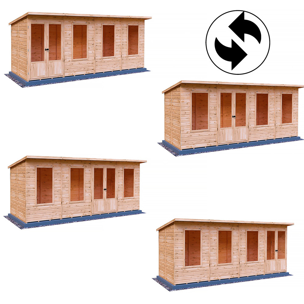 Shire GB Peony 16 x 6ft Summerhouse Image 4