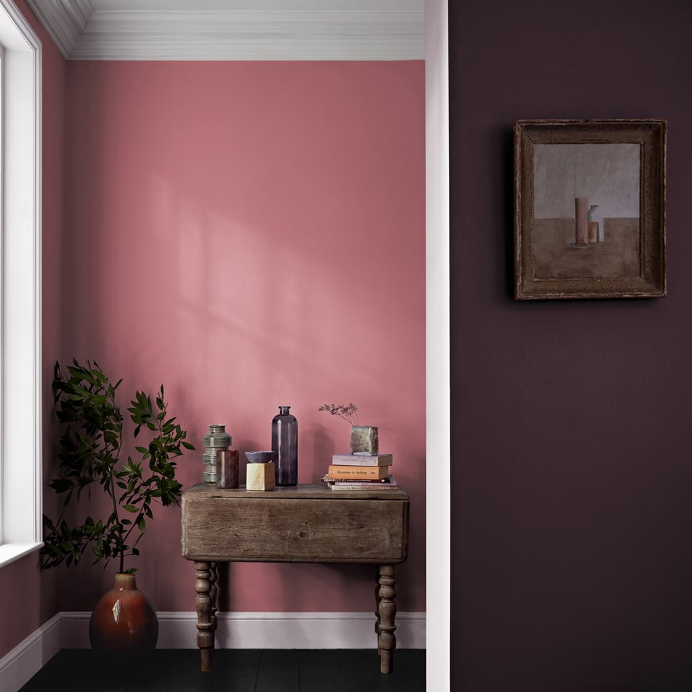 Crown Walls & Ceilings Rhubarb Rose Matt Emulsion Paint 2.5L Image 4
