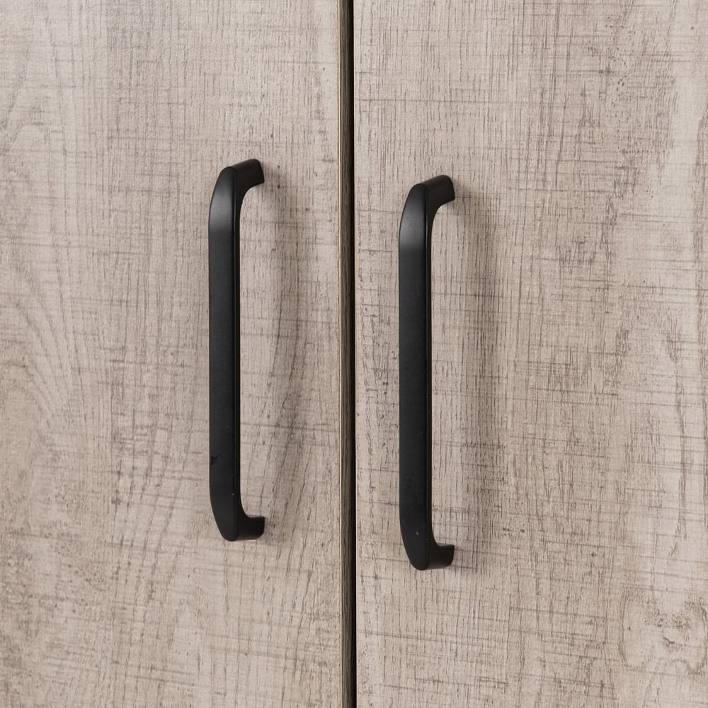 Seconique Oliver 3 Door Light Oak Effect Wardrobe Image 7