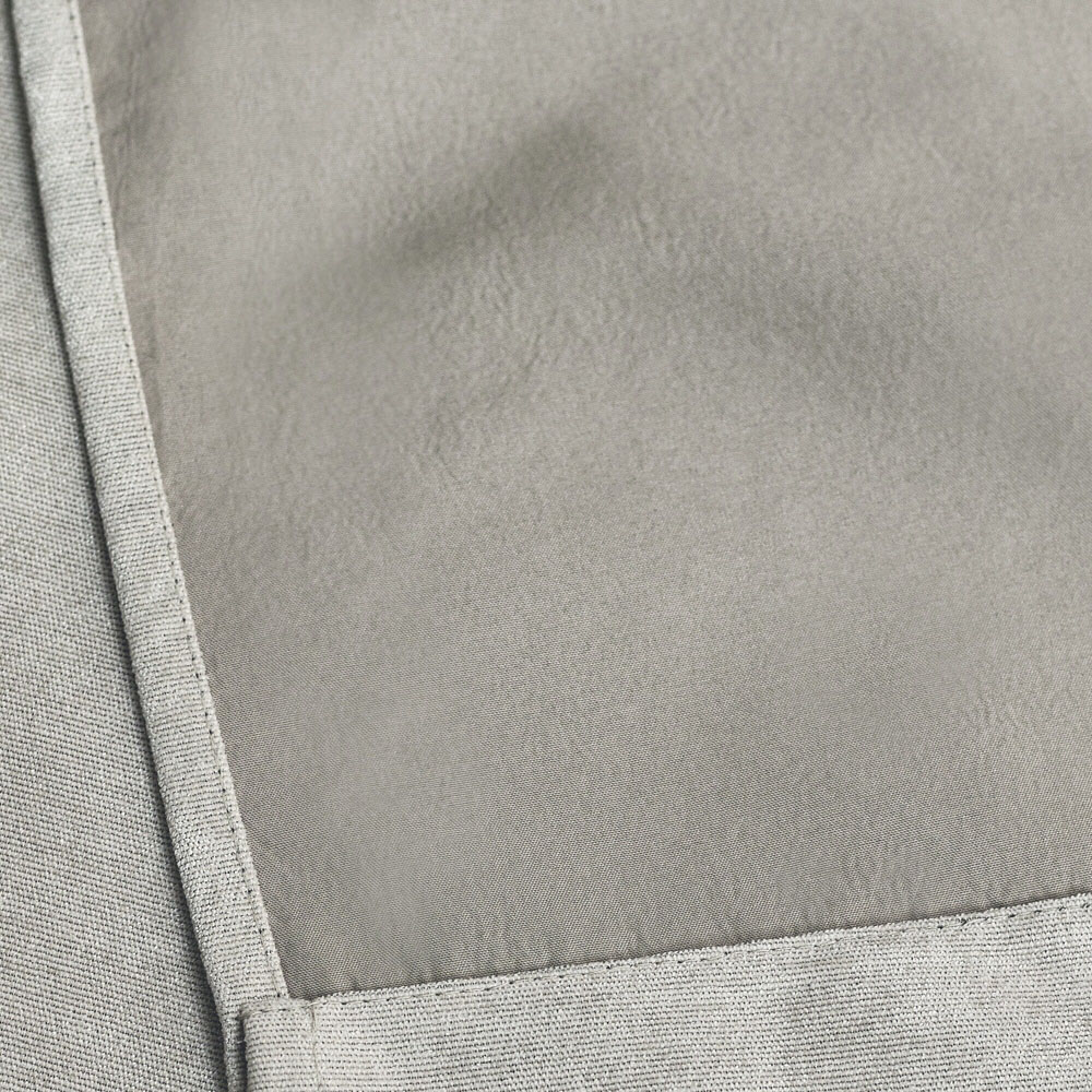 Alan Symonds Silver Chenille Blackout Pencil Pleat Curtains 168cm x 229cm Image 4