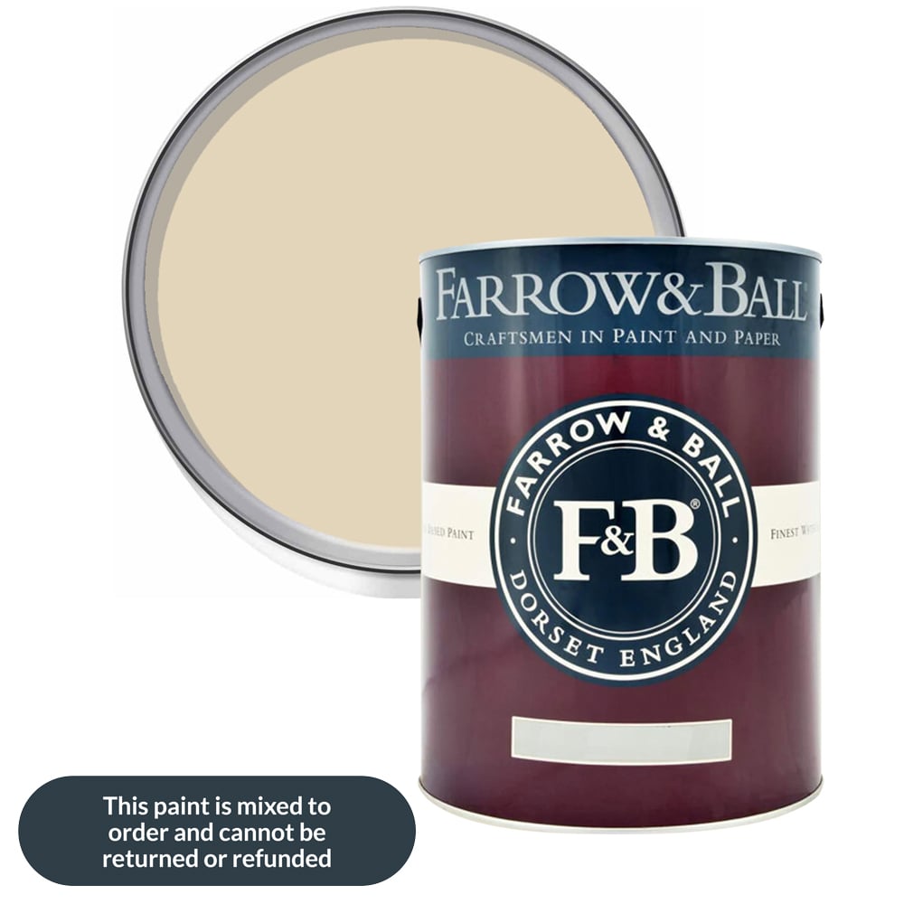 Farrow & Ball Matchstick Exterior Masonry Paint 5L Image 1