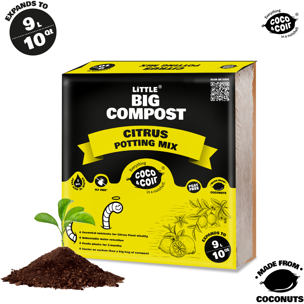 Coco & Coir Little Big Compost Citrus Compost 9L Image 2