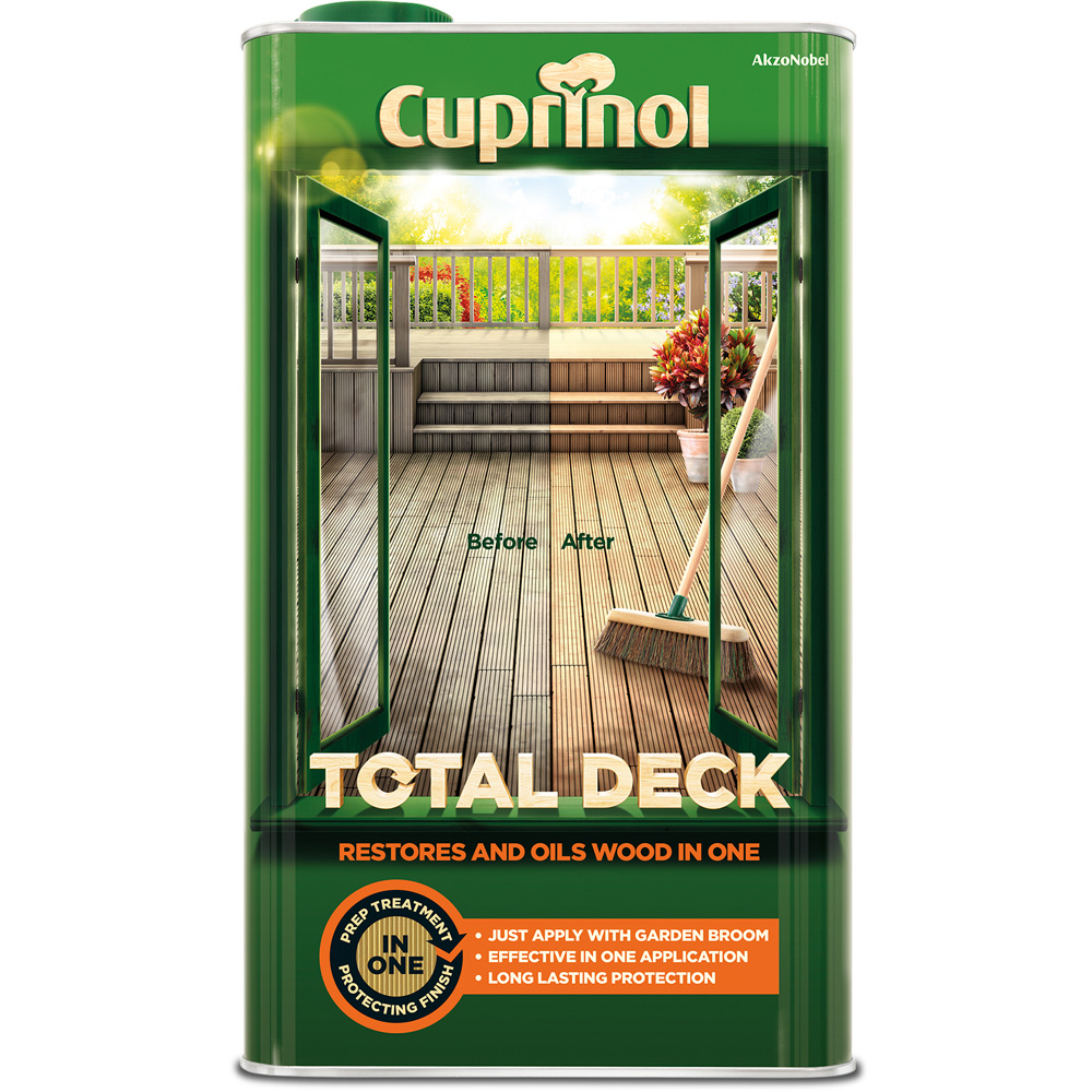 Cuprinol Clear Total Deck 5L Image 2