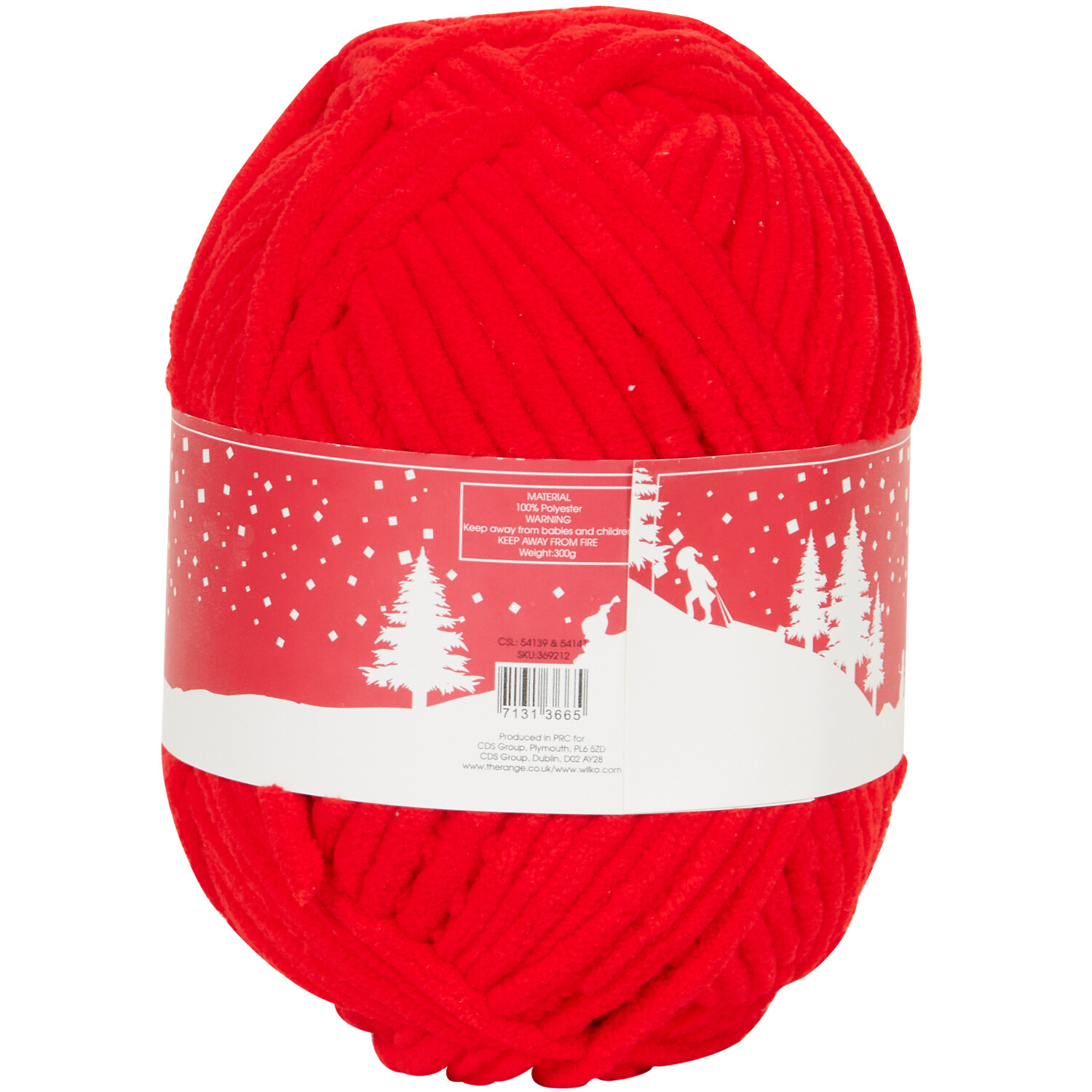 Giant Soft Touch Wool - Red Image 2