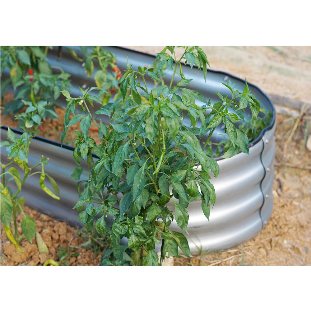 Gr8 Garden Galvanised Steel Raised Bed Planter Image 4