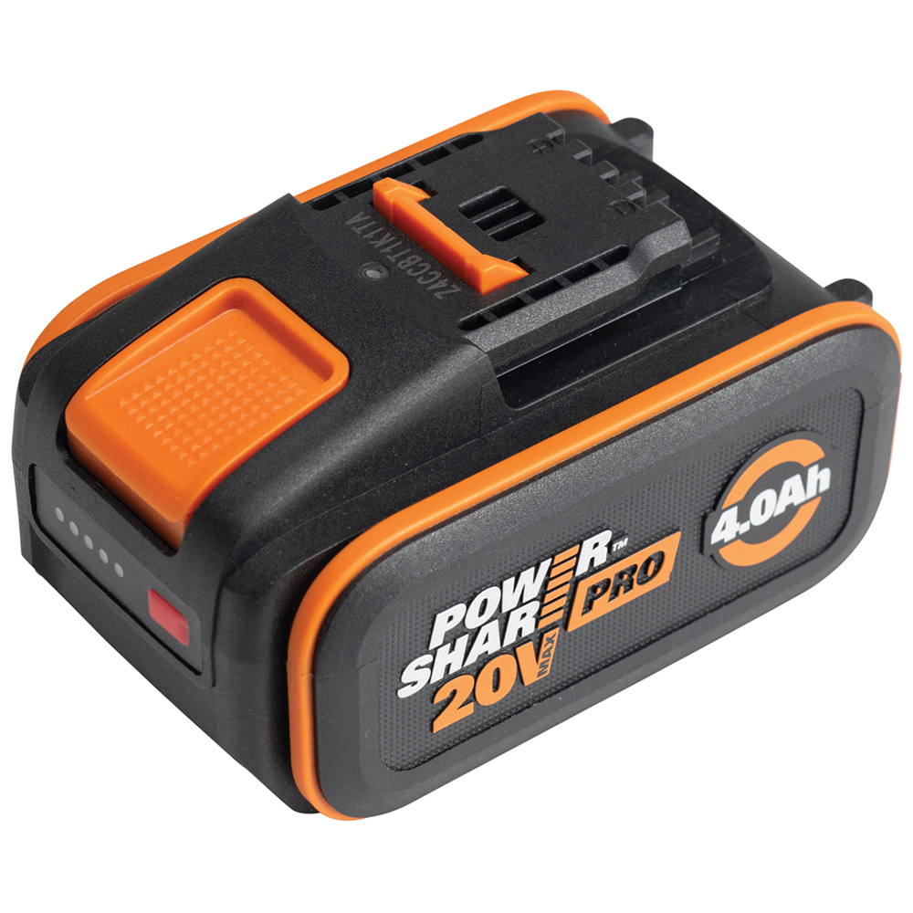 Worx PowerShare WA3644 20V 4.0Ah Battery with Indicator Image 5